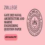GATE 2023 Naval Architecture and Marine Engineering Question Paper with Solution PDF